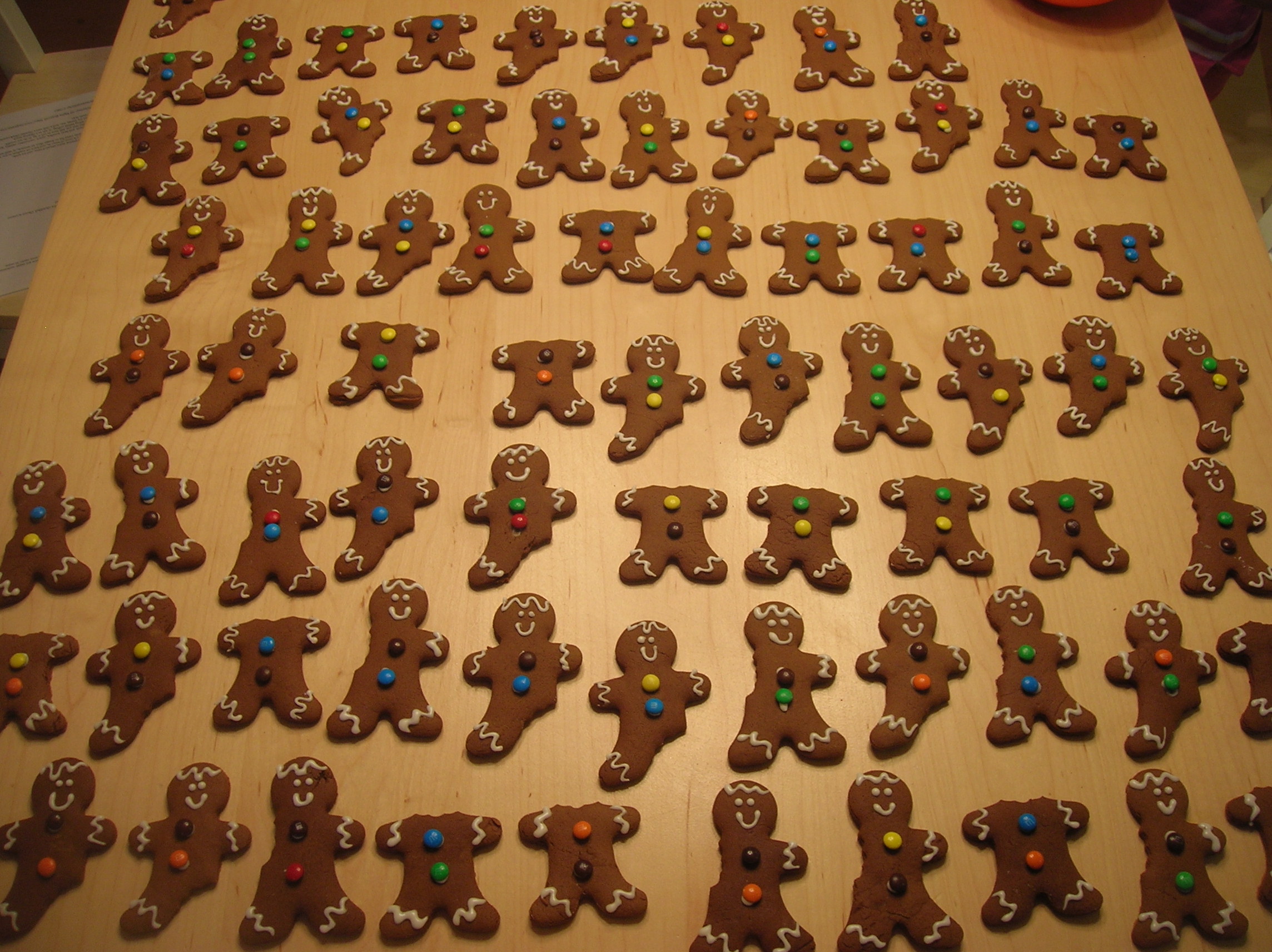 What is a recipe for gingerbread men?